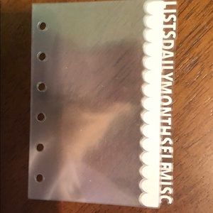 Pocket Sized planner dividers